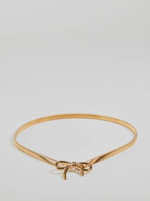 Sweetly Perfect Bow Stretch Coil Belt