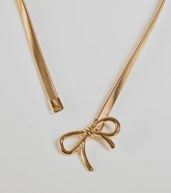 Sweetly Perfect Bow Stretch Coil Belt - Image 2