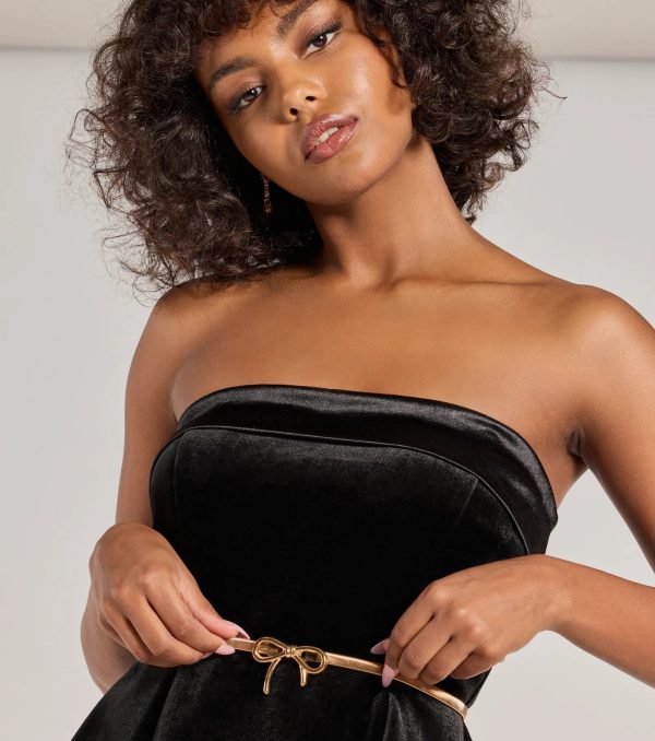 Sweetly Perfect Bow Stretch Coil Belt - Image 3