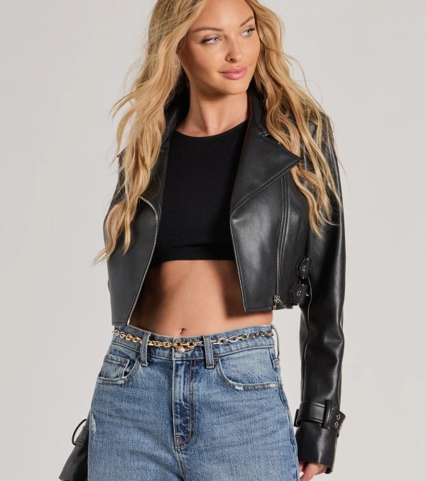 Edgy Fierce Mixed Metal Chain Link Belt - Image 3