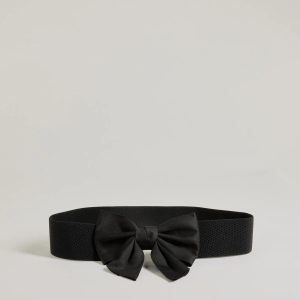 Elegant Impression Bow Stretch Belt