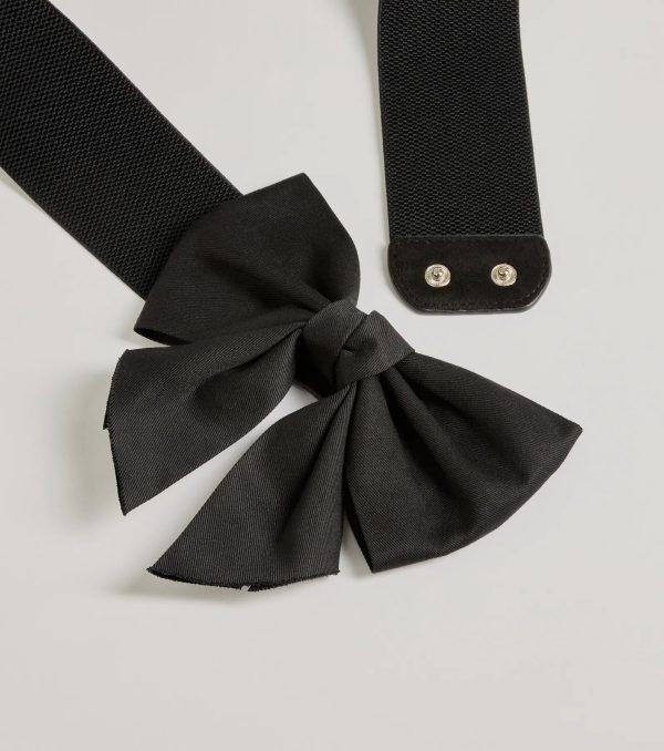 Elegant Impression Bow Stretch Belt - Image 2
