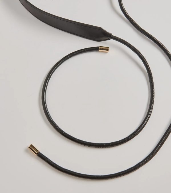 Sealed With Glam Faux Leather Belt - Image 2