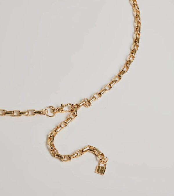 Stylishly Sleek Chain-Link Belt - Image 2