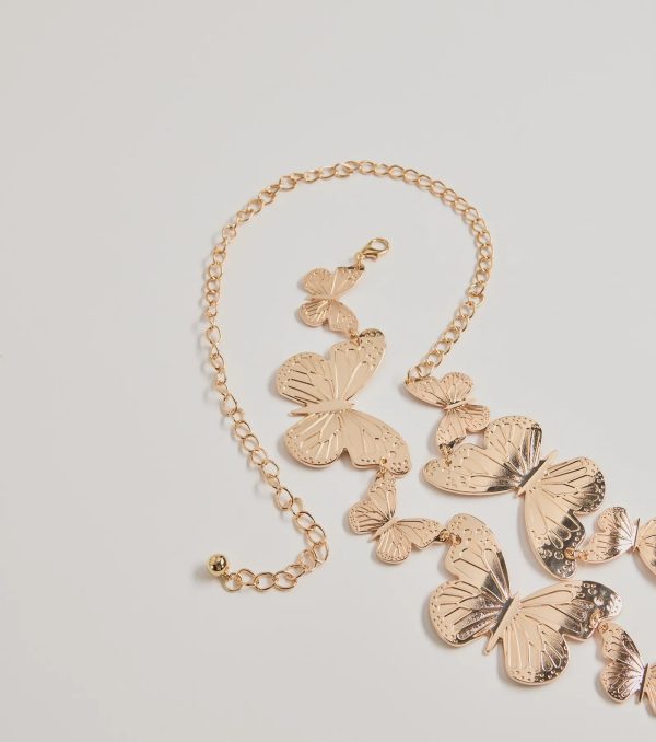 Bohemian Charm Butterfly Chain Belt - Image 4