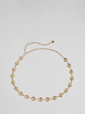 Decadent Rosette Chain Belt