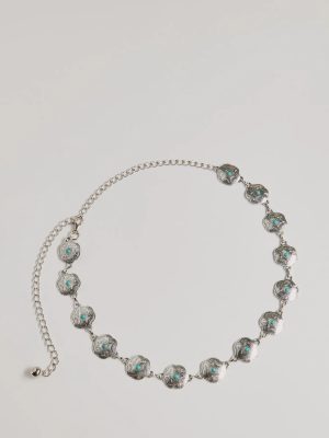 Western Wanderlust Concho Chain Belt