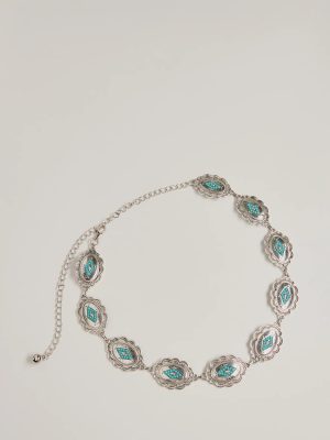 Western Spirit Concho Stone Belt