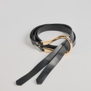 Trendy Silhouette Loop Buckle Wrap Belt