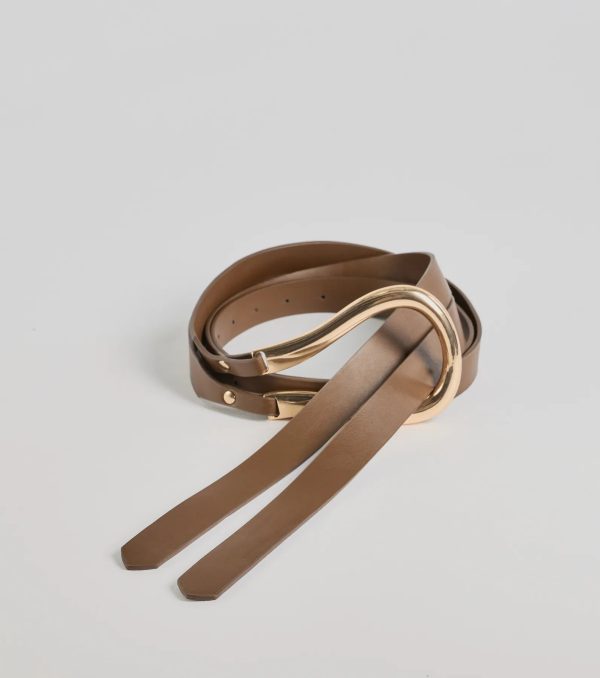 Trendy Silhouette Loop Buckle Wrap Belt - Image 4