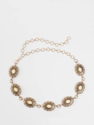 Southern Wind Statement Concho Chain Belt