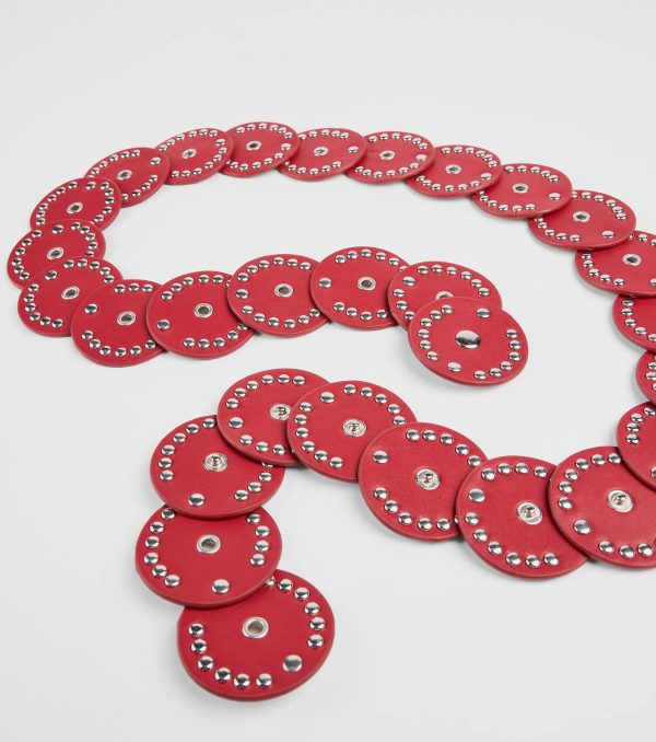Western Attitude Studded Medallion Belt - Image 2