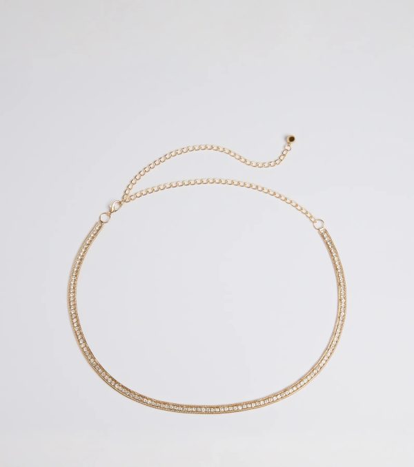Main Attraction Rhinestone Chain Belt - Image 3
