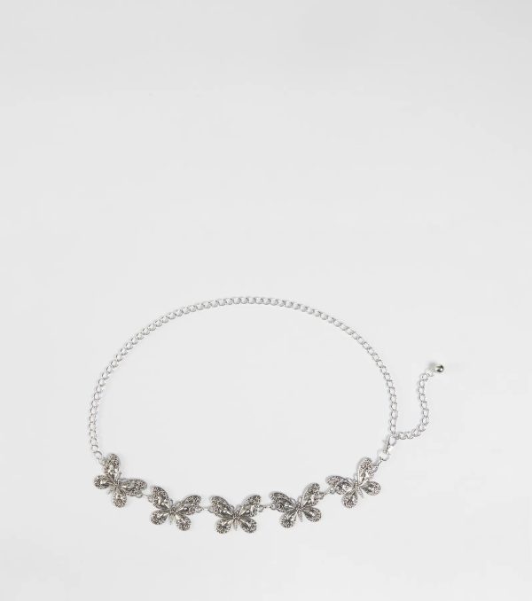 Trendy Aura Butterfly Chain Belt
