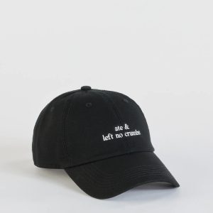 Ate & Left No Crumbs Embroidered Baseball Cap