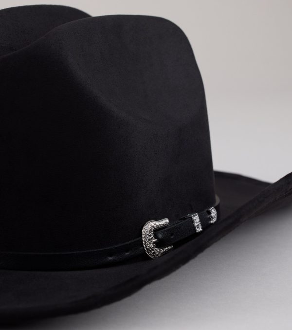 Countryside Chic Buckle Strap Cowboy Hat - Image 7