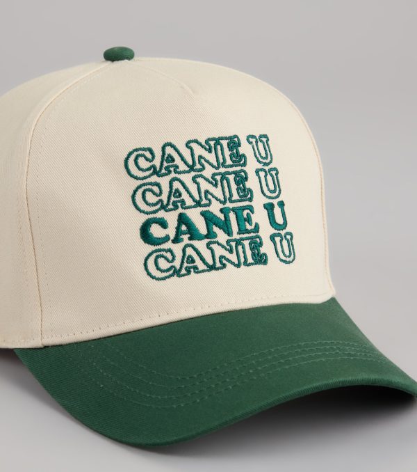 Catch Me At Kickoff Cane U Baseball Cap - Image 3