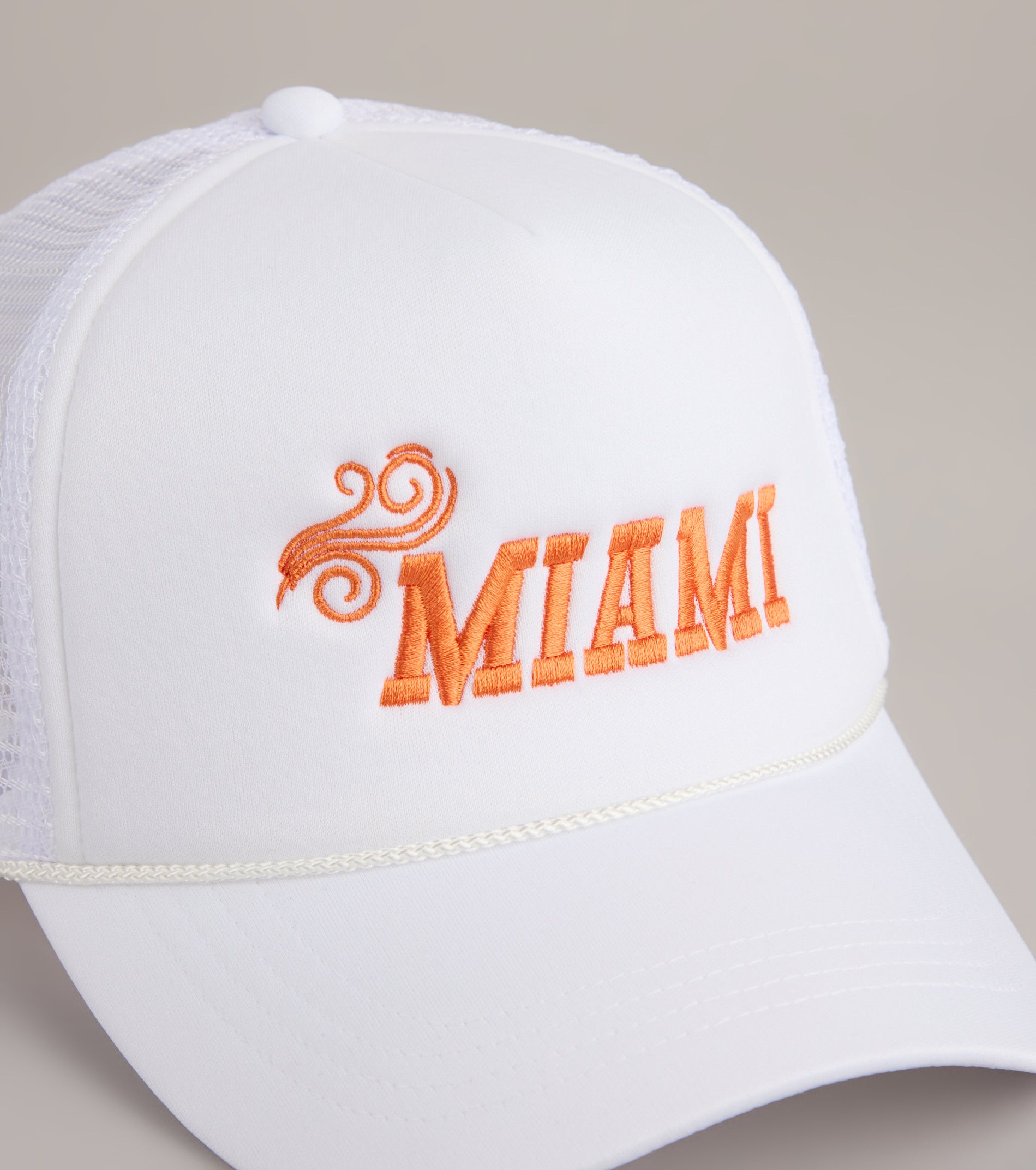 U Know the Vibes Miami Trucker Hat - Image 3