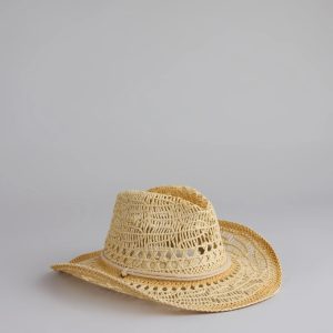 Beachy Babe Straw Cowboy Hat