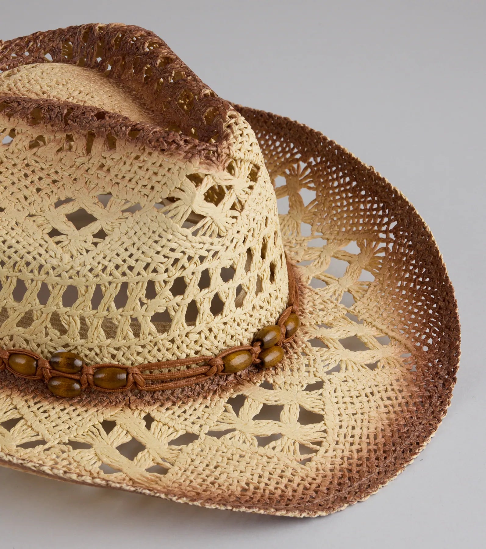 Country Cutie Beaded Cowboy Hat - Image 2