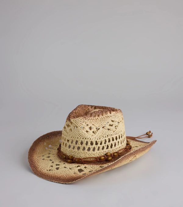 Country Cutie Beaded Cowboy Hat - Image 3