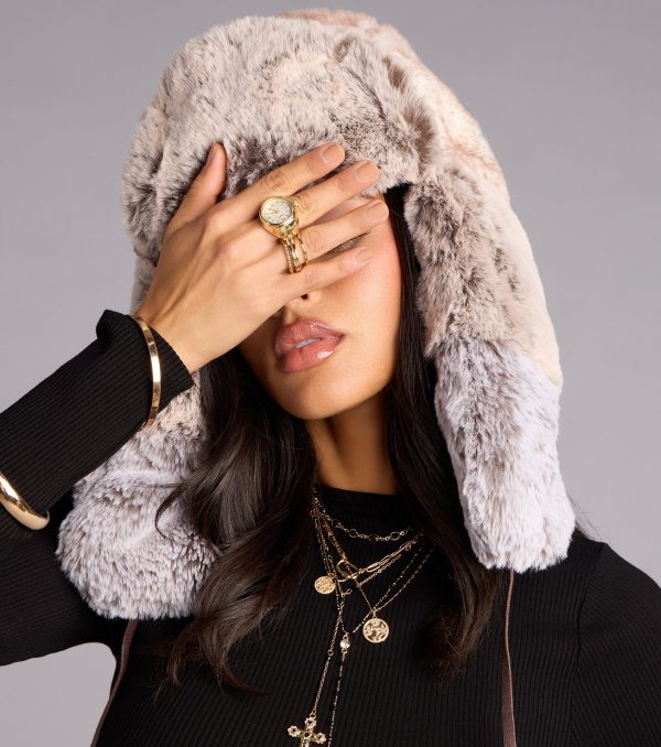 Kangol Multi Faux Fur Trapper Hat - Image 2