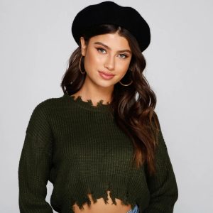 Endless Chic Faux Wool Beret