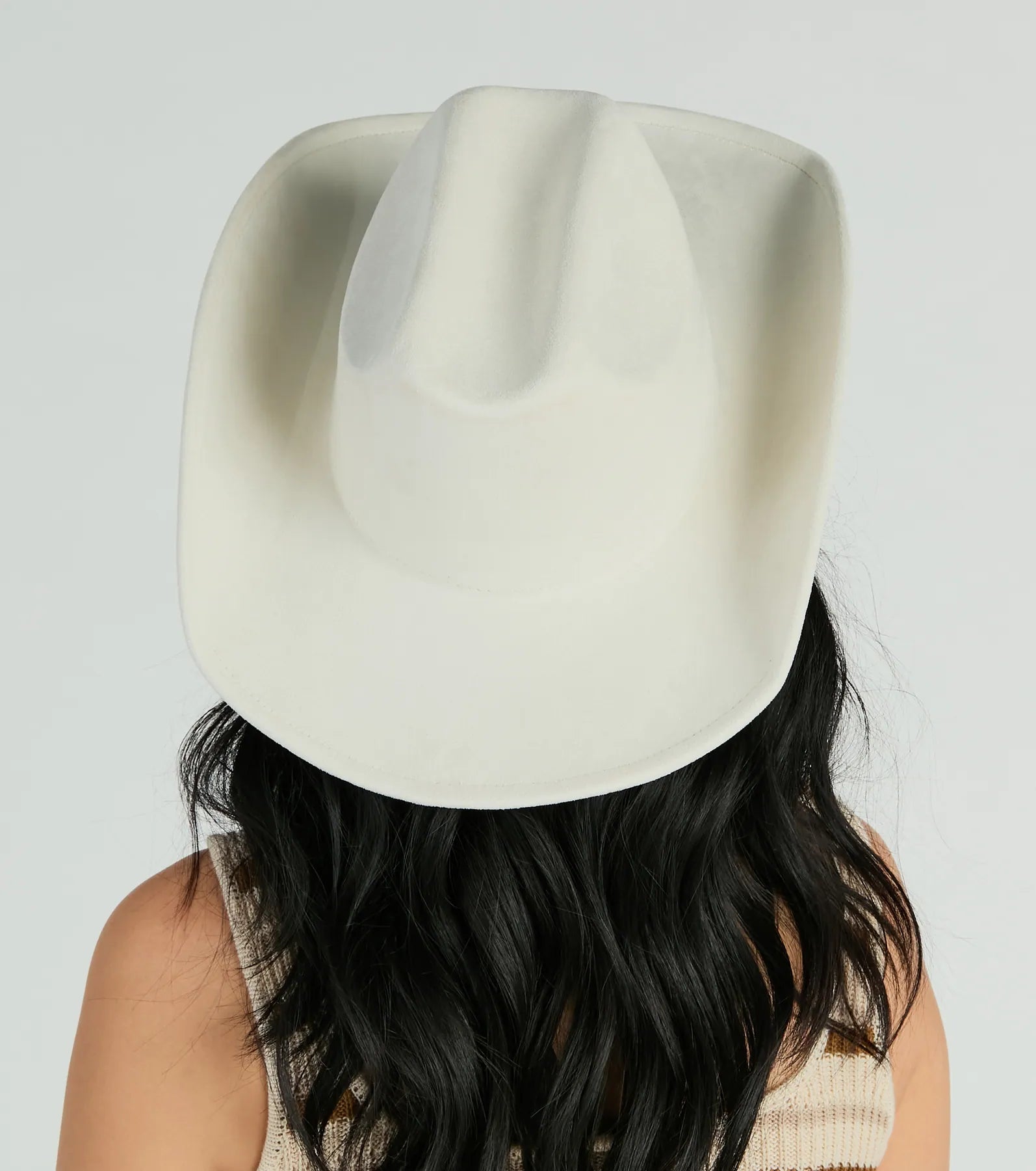 Cowgirl Cutie Faux Wool Hat - Image 2