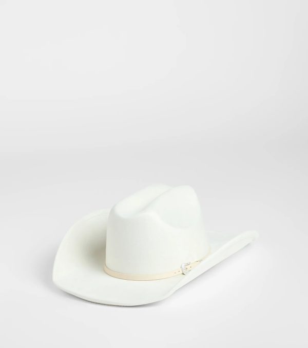 Countryside Chic Buckle Strap Cowboy Hat - Image 2