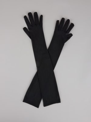 Vintage Muse Sheer Mesh Gloves