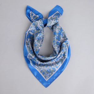 Cause A Stir Floral Satin Scarf