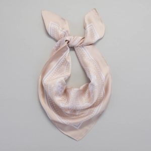 Country Chic Bandana Print Satin Scarf