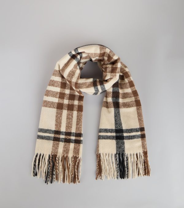 Play On In Plaid Blanket Scarf - Image 3