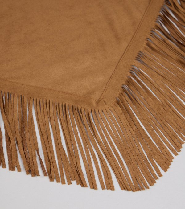 Fringe Factor Faux Suede Scarf - Image 4
