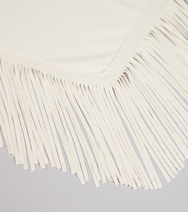 Fringe Factor Faux Suede Scarf - Image 2