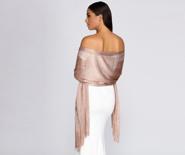 Crochet Fringe Shawl - Image 2