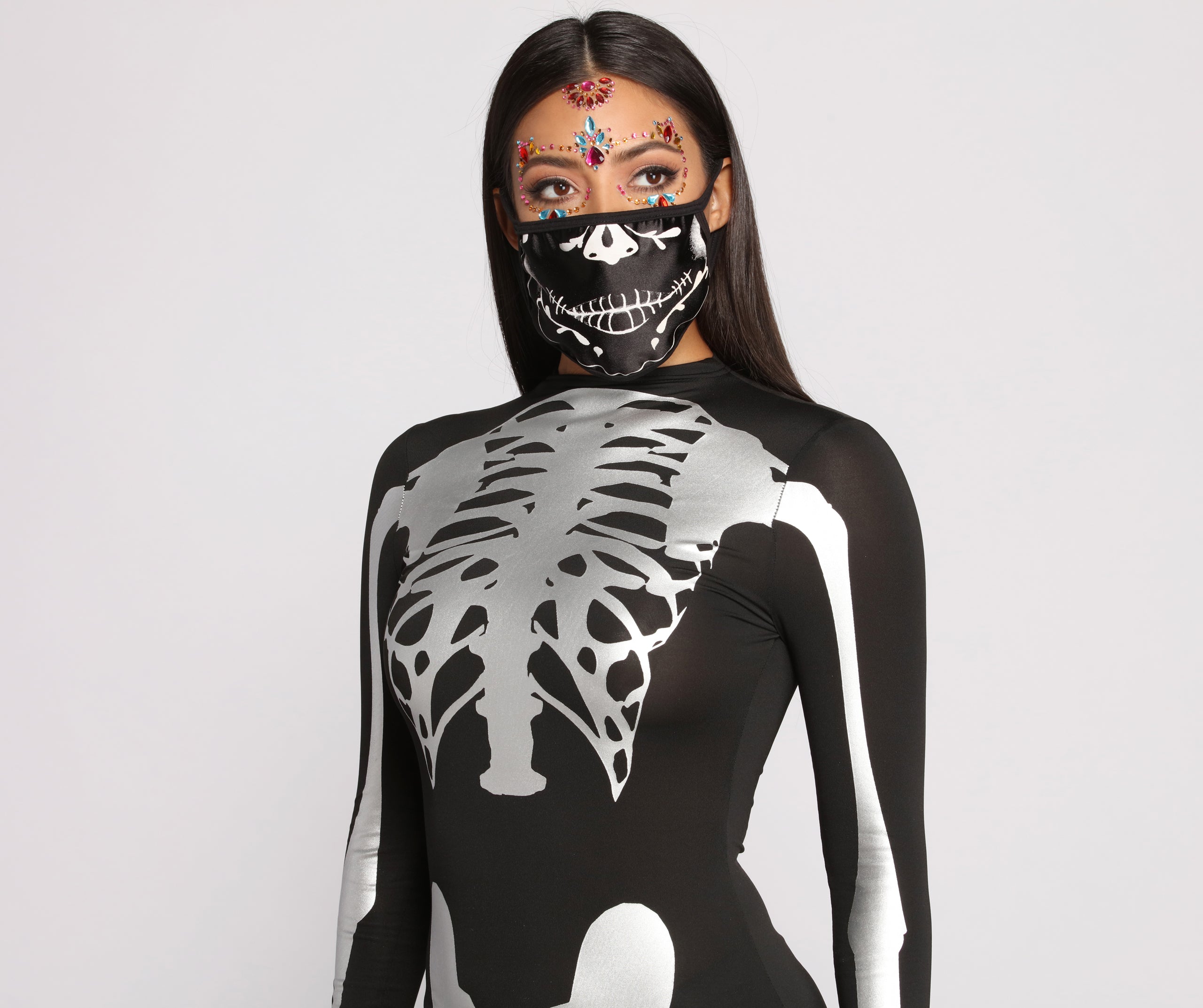 Night of The Skeleton Face Mask - Image 2