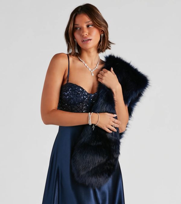 Ms. Diva Faux Fur Shawl - Image 20