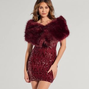 Ms. Diva Faux Fur Shawl