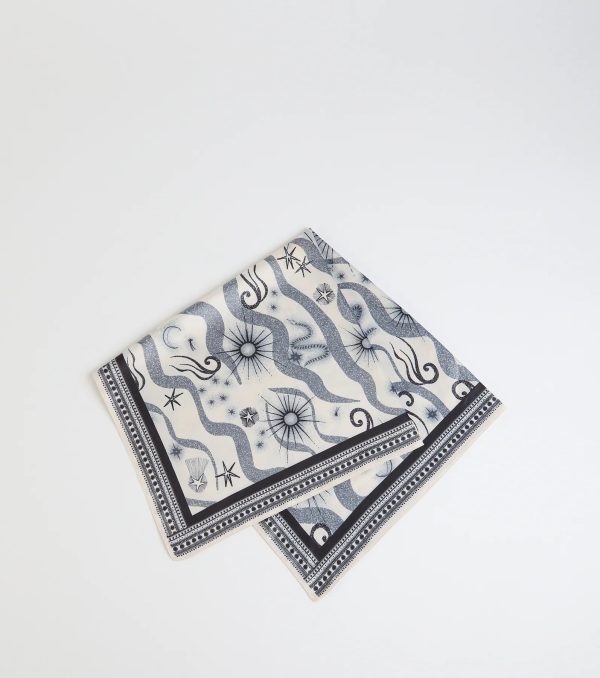 In The Stars Celestial Satin Scarf - Image 2