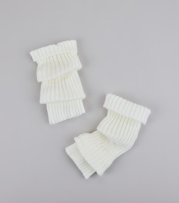 Stylish Layer Rib Knit Leg Warmers - Image 6