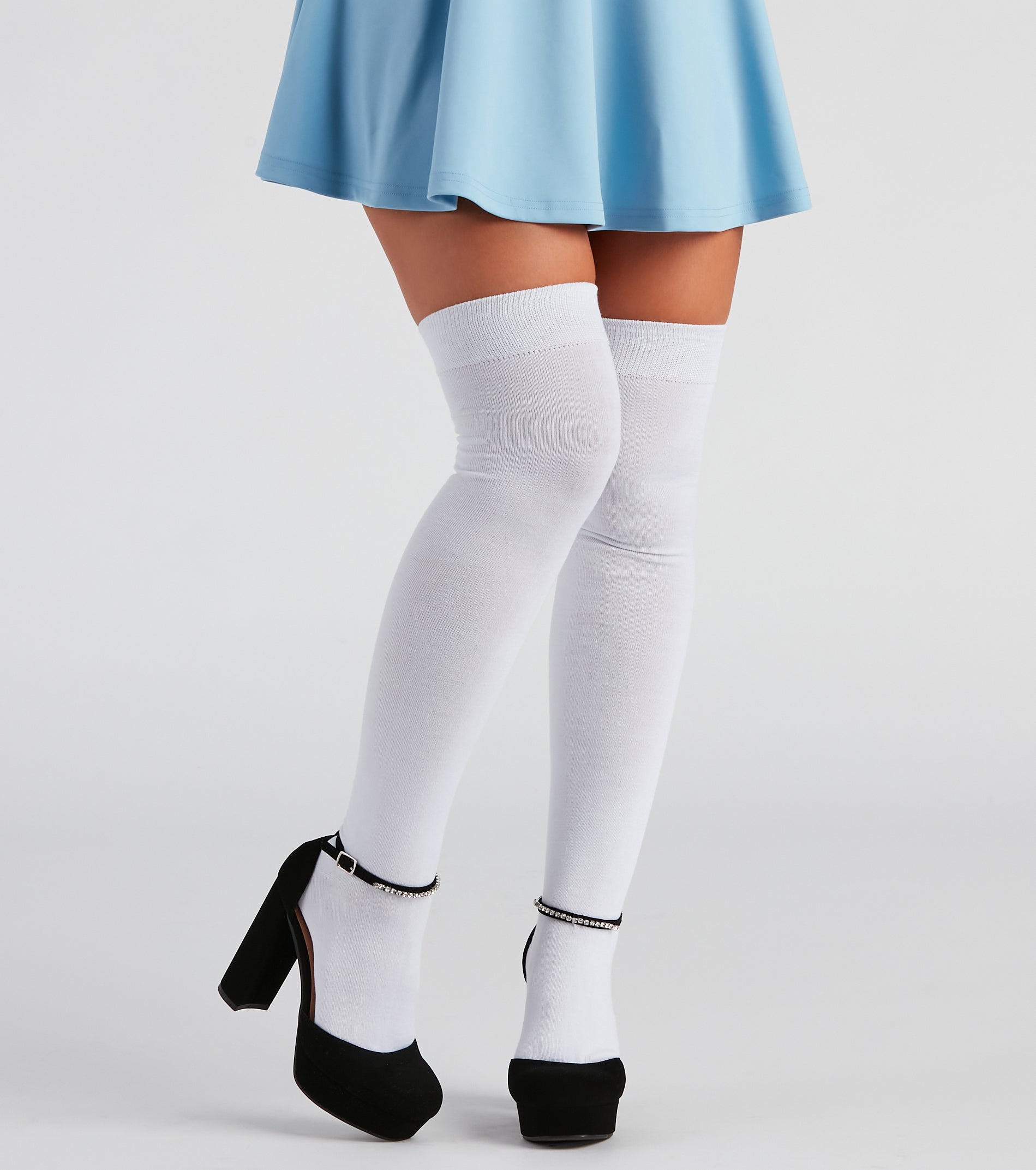 Over The Knee Knit Socks - Image 4