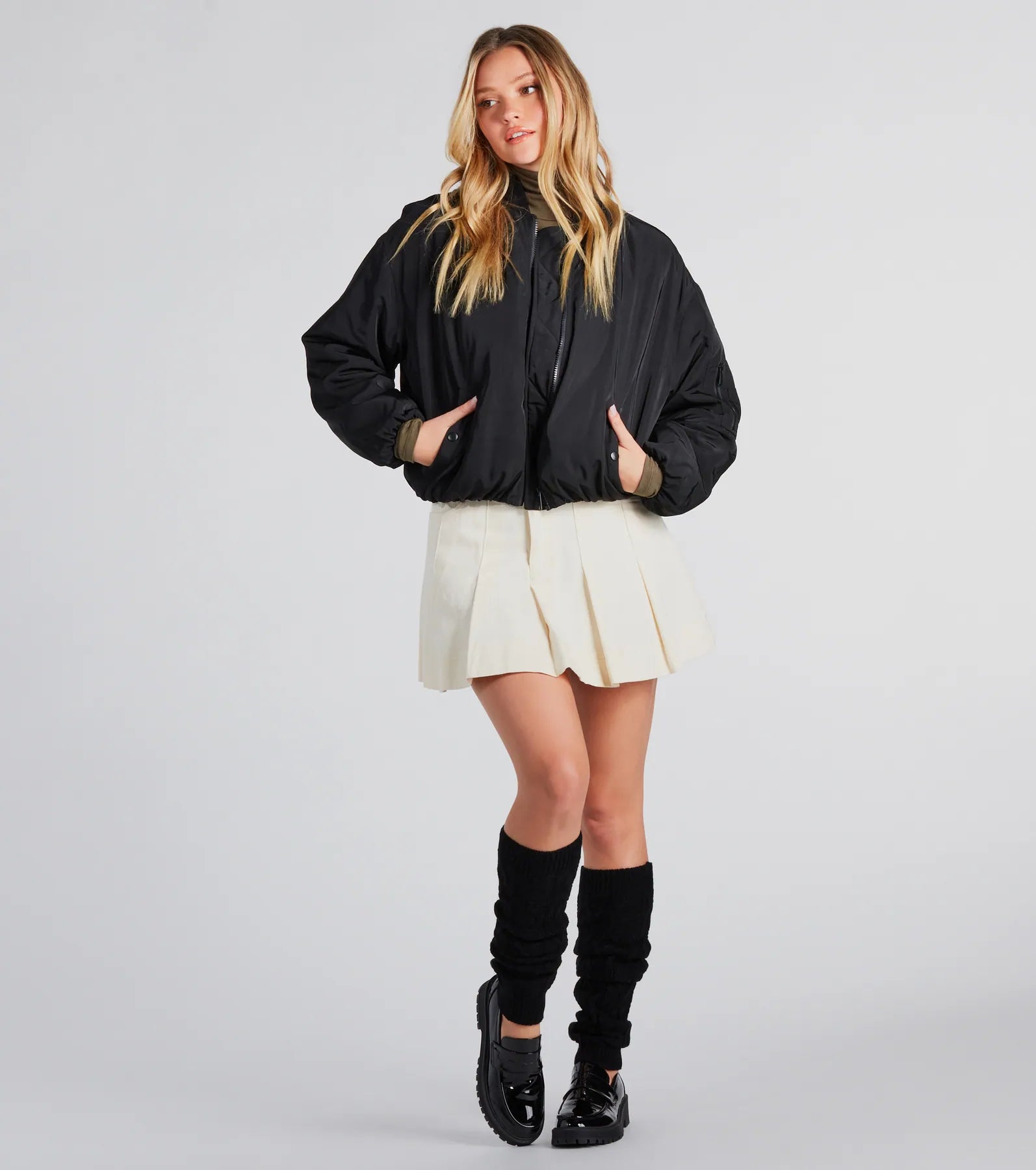 Cozy Must-Have Cable Knit Leg Warmers - Image 2