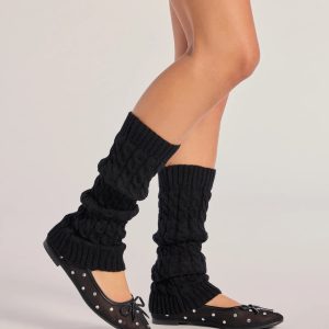 Chic Layers Ribbed Knit Leg Warmers