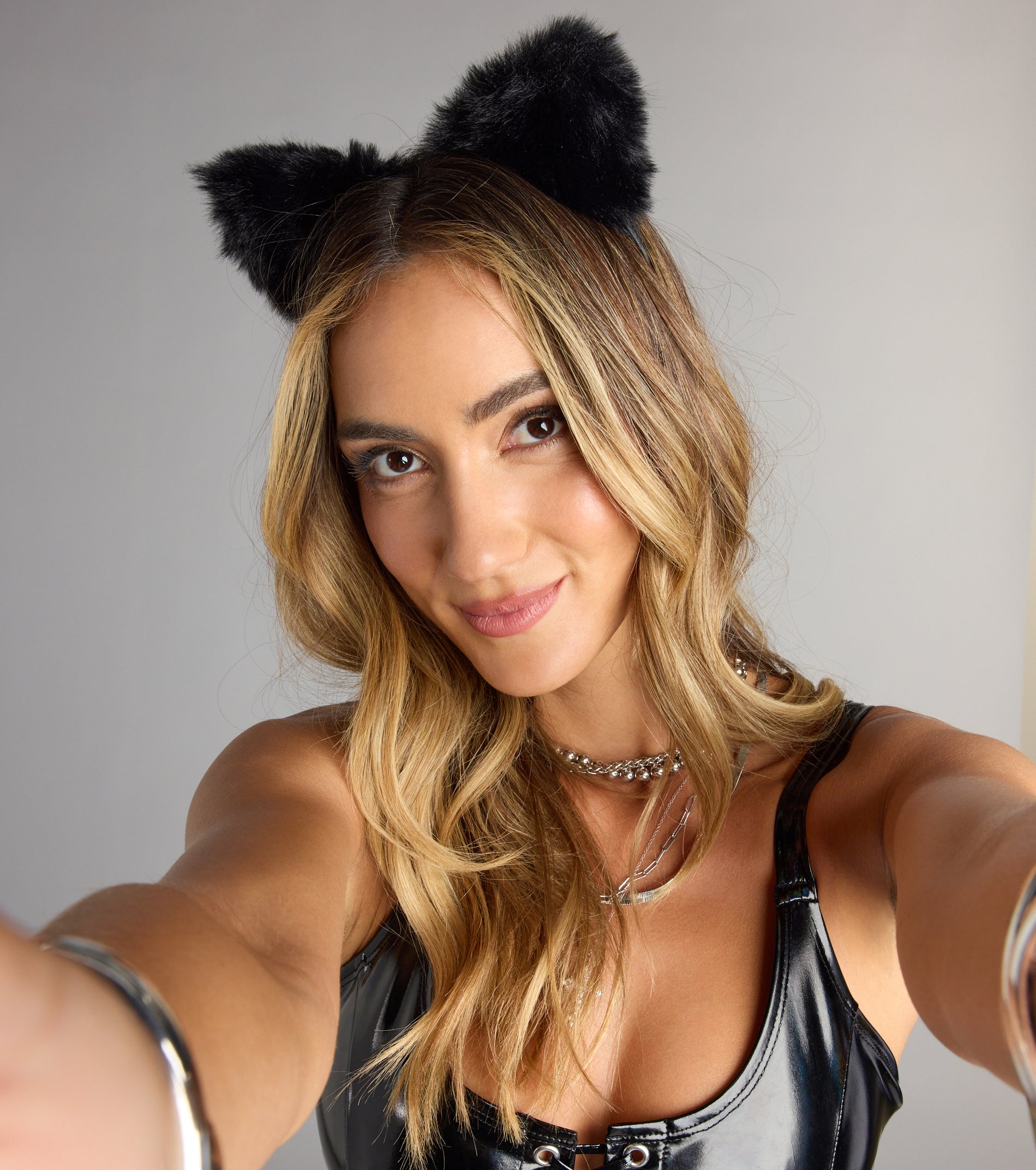 Feline Fine Fuzzy Cat Ears Headband - Image 3