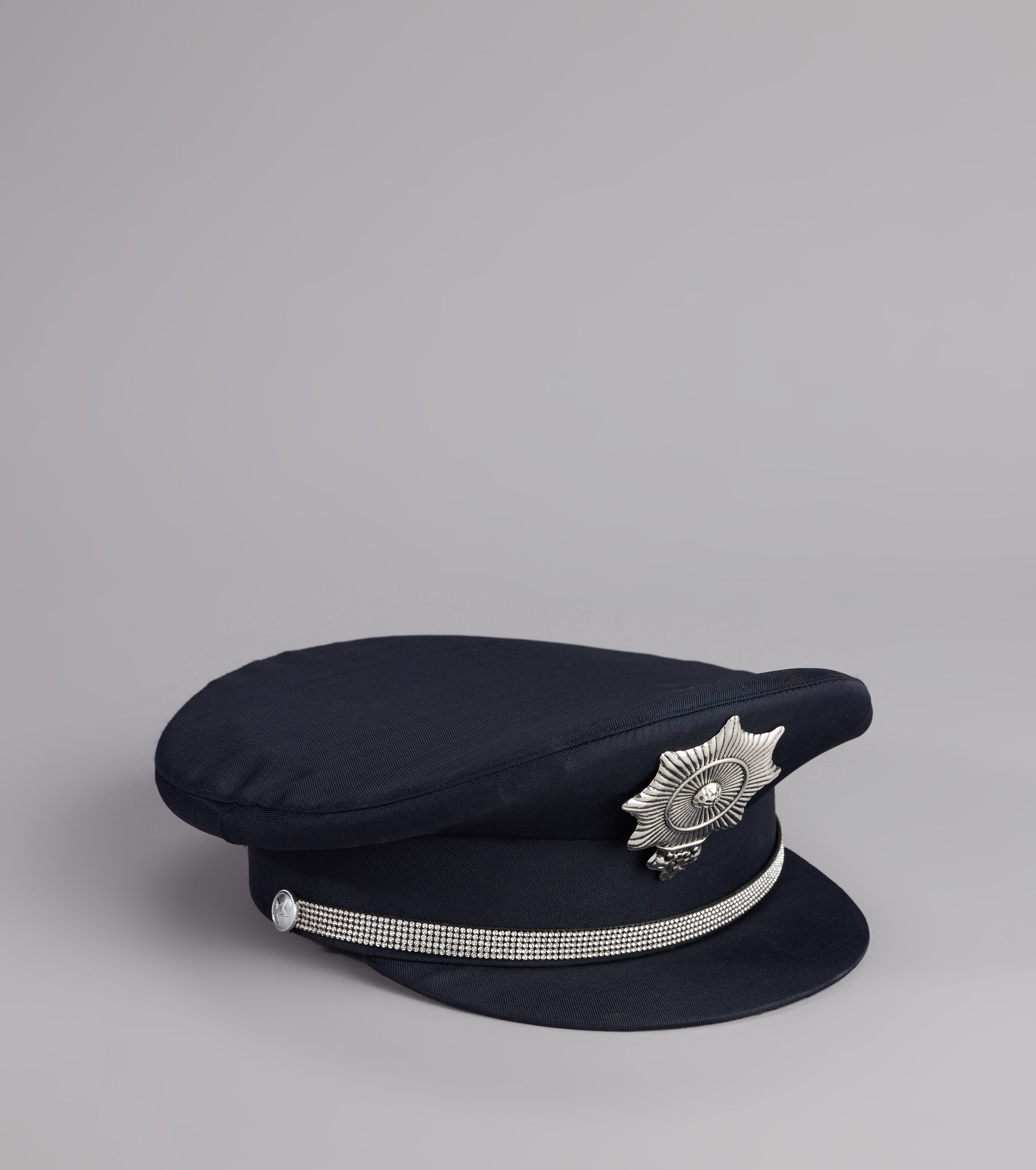Officer Glam Rhinestone Police Hat