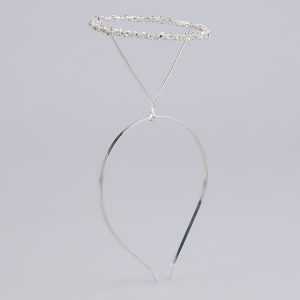 Angelic Glow Rhinestone Halo Headband