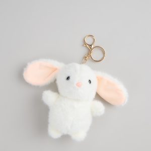 Bunny Love Plush Keychain