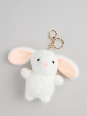 Bunny Love Plush Keychain