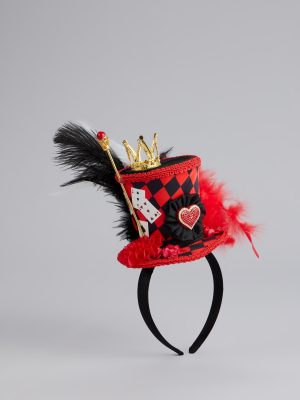 Queen Of Hearts Hat Crown Headband
